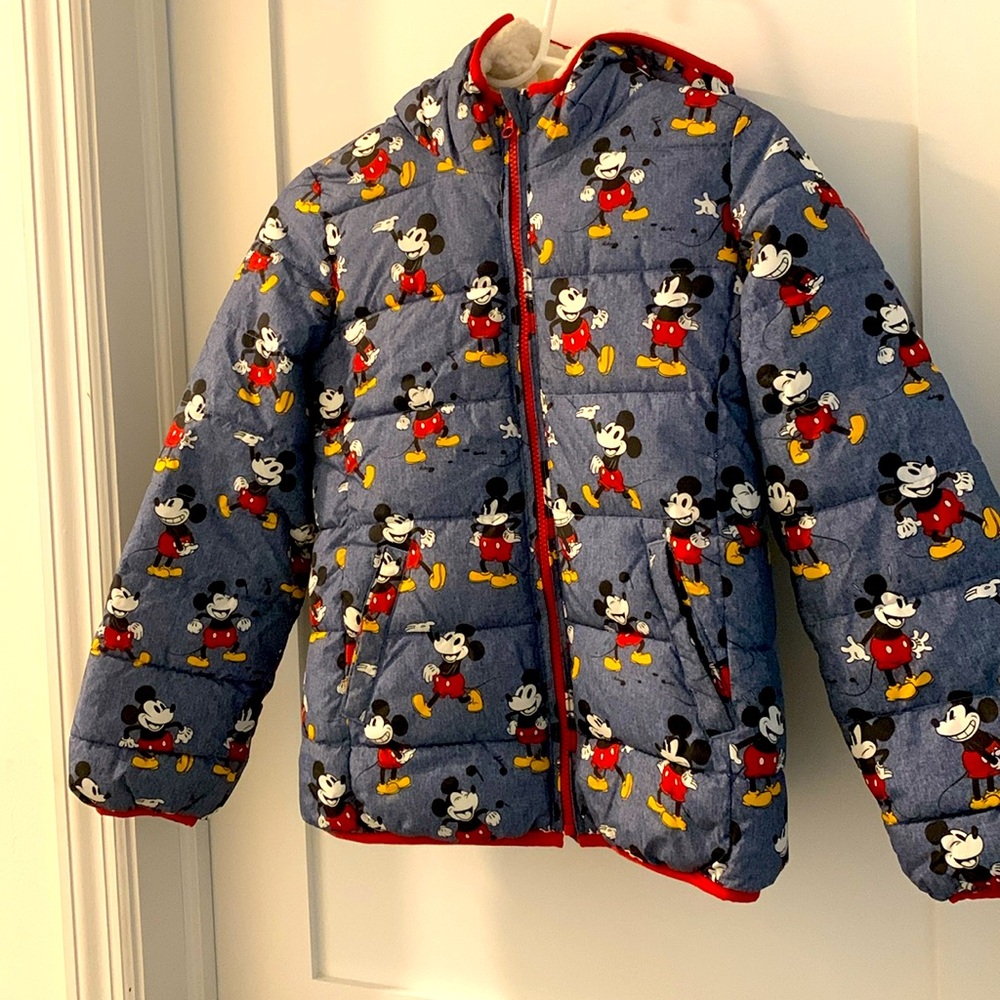 Mickey Mouse coat with hood from the Gap